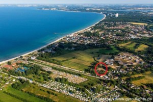 Luftaufnahme vom Ostseebad Scharbeutz